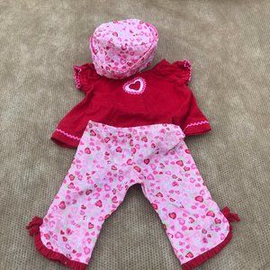 Retired American Girl Bitty Baby Doll Outfit 3pc